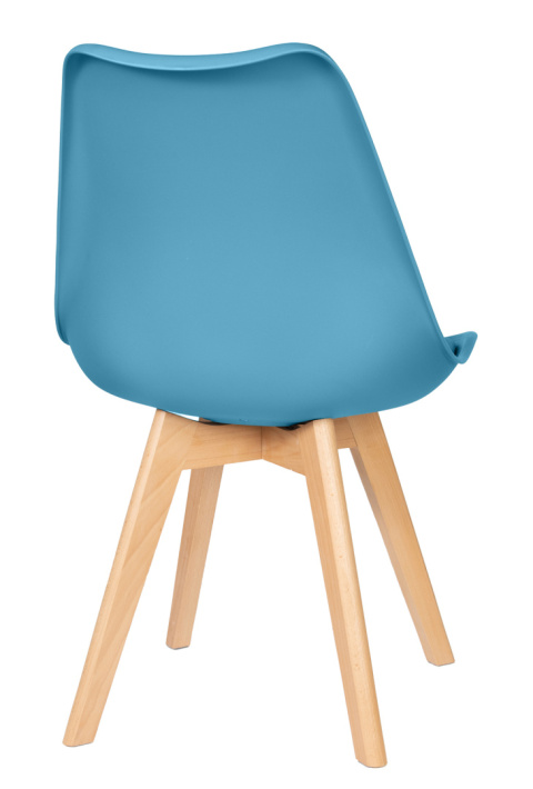 Krzesło Skandynawskie Lapo Niebieskie