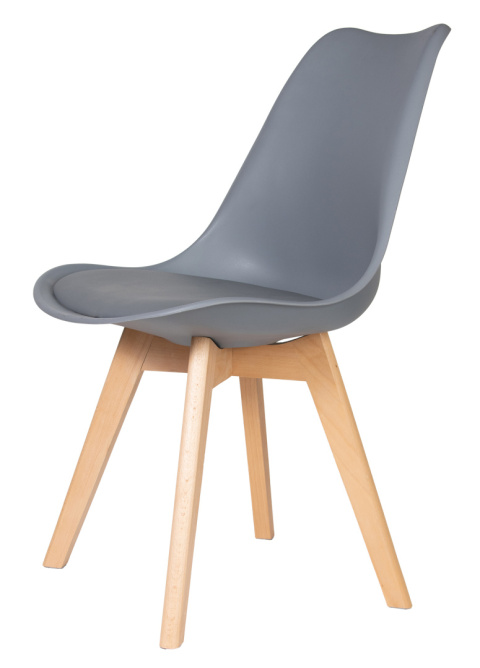 Krzesło Skandynawskie Lapo Szare