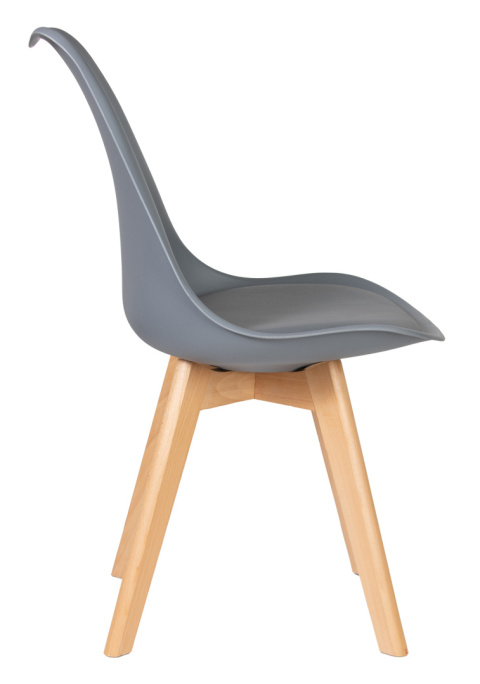 Krzesło Skandynawskie Lapo Szare