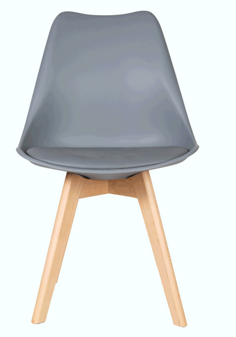 Krzesło Skandynawskie Lapo Szare