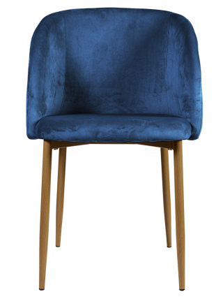 Krzesło Tapicerowane Orion Niebieskie