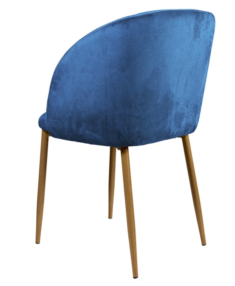 Krzesło Tapicerowane Orion Niebieskie
