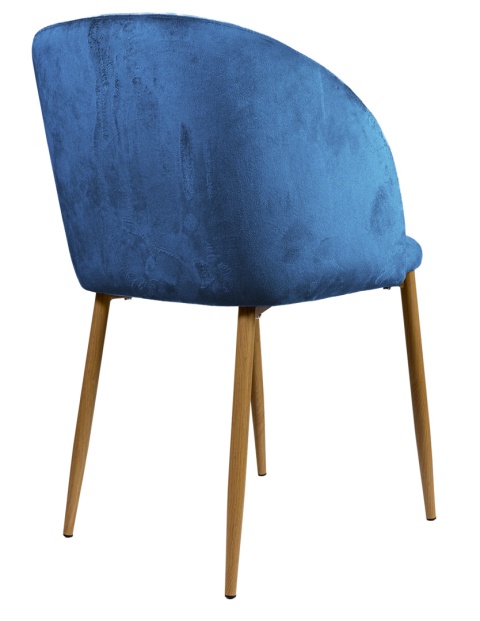 Krzesło Tapicerowane Orion Niebieskie